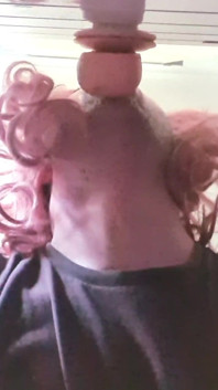 Crossdresser Pina Dildo Deepthroat Swallowing Hard Hals