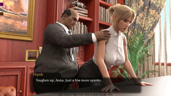 Dirty GamesXxX: Un matrimonio perfetto: il culo sposato viene sculacciato in ufficio...