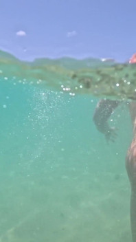 Nuda in Paradiso - Tempo Di Gioco Oceano Sott'acqua