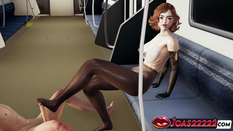 Joas22222: Femdom 3D animace stockade kouření pro velký péro, cowgirl pussy škádlení s...