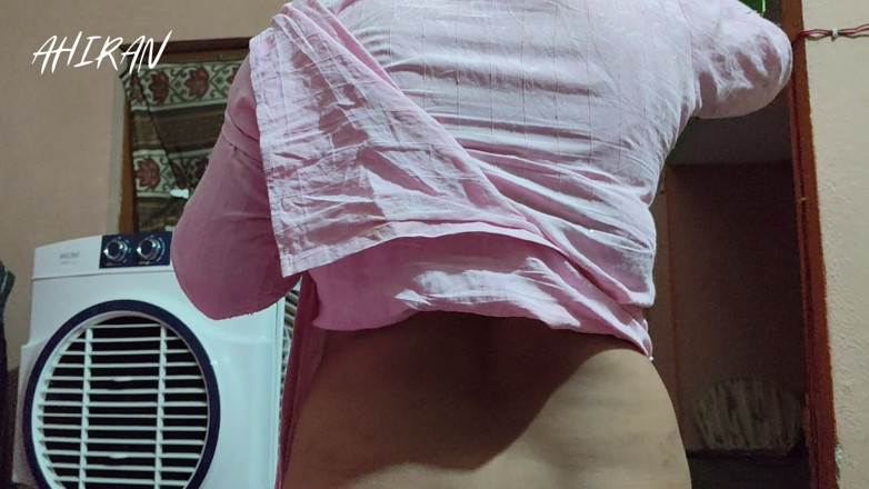 Aahan Ahiran: Asian Indian Female Village Young Girl Forplay with Her Boyfriend....