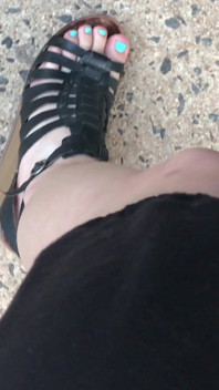 Mes jolis pieds dehors
