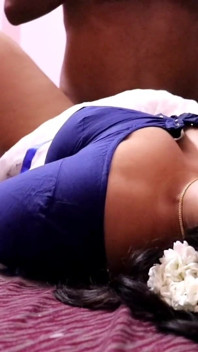 Sexy Big Tities Stepaunty in Saree and Blue Blouse Fucked Hard Pussy Creamed