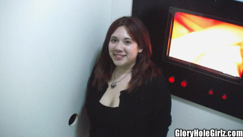 Glory Hole Girlz: Lil Fat Titty Latina Bitch Blows Boners in Gloryhole Cock...