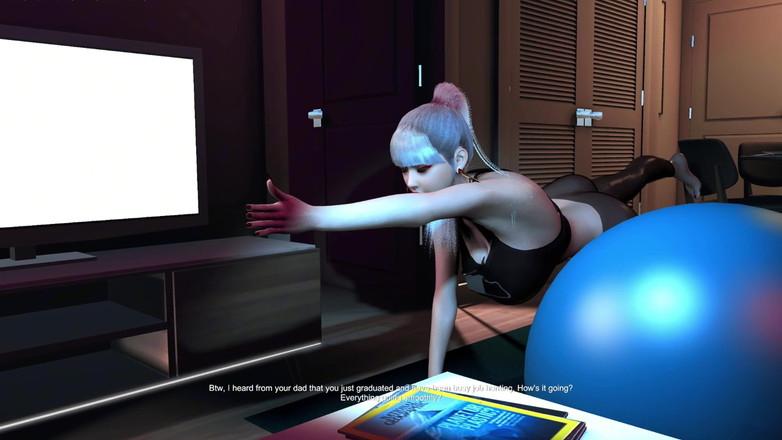 Why fuck so hard: Guru yoga nakal 3d yang lagi sange menggoda pria ini untuk...
