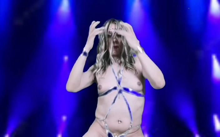 Camelia: Ts Camelia bir kulüpte seksi ve çıplak dans ediyor