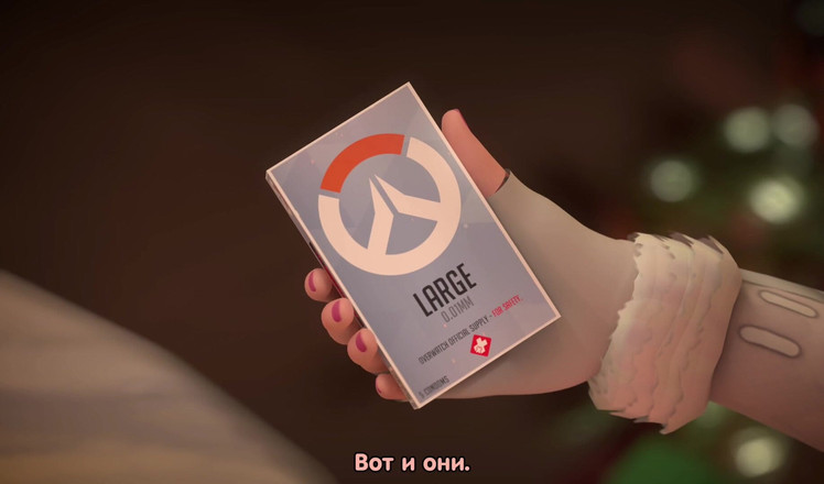 PixelAftDark: Mercy Christmas Plan (russian Subtitles)