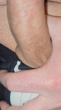 Dressed up Cock Getting Stroked