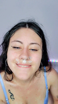 Hot Cum on My Horny Friend's Face