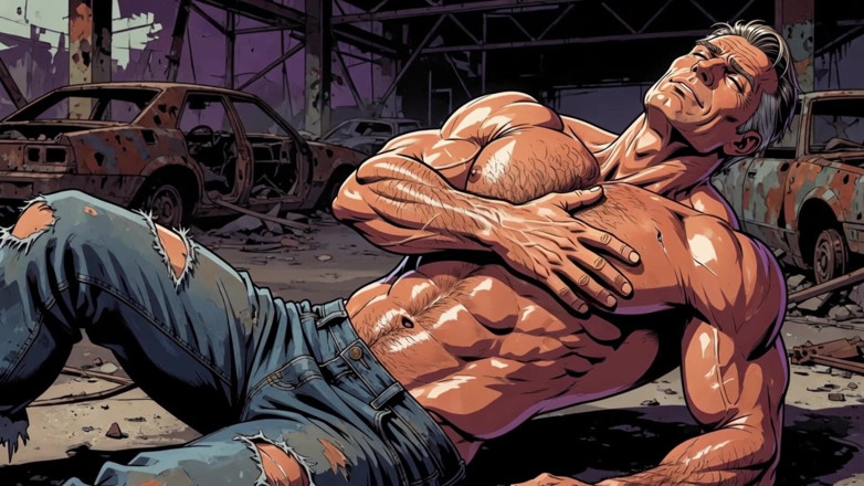 Erotic Man: baalon vaali chest men enimeshan