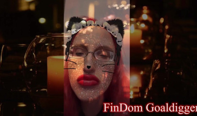 FinDom Goaldigger: Cat shemale princess transformation