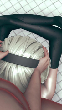 muka bilik air dengan 2b - Nier Automata Animation
