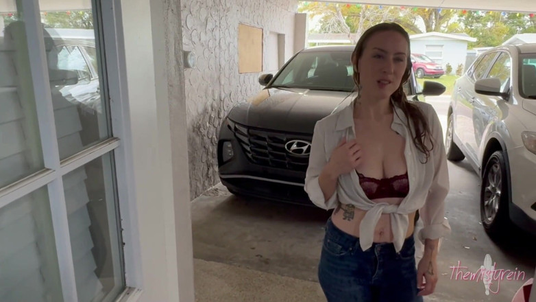 Themistyrein: 「The Girl Next Door」I'm All Wet パロディ