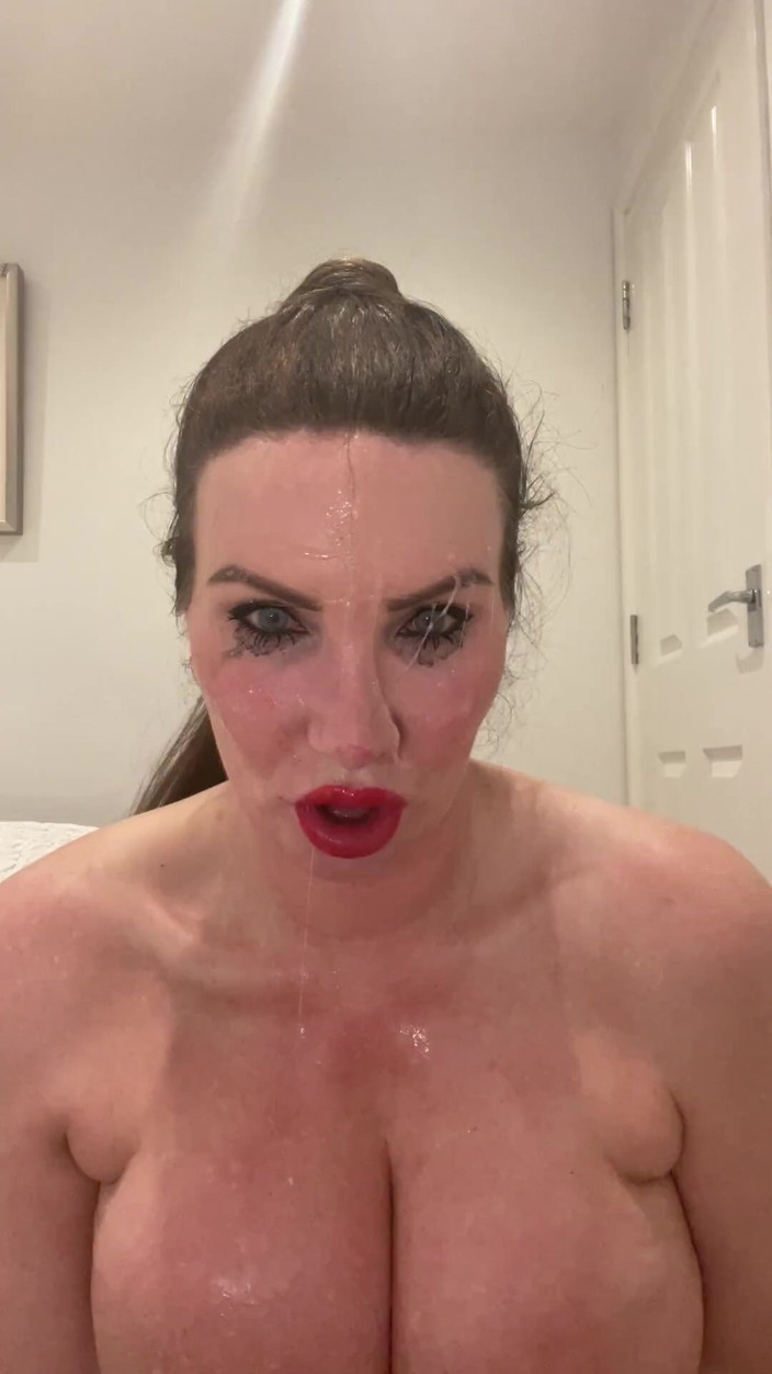 Sophie James: Totally Ruined Saliva Snot Dildo Gagged