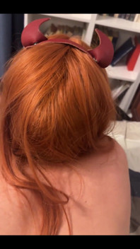 There's a little red-haired devil