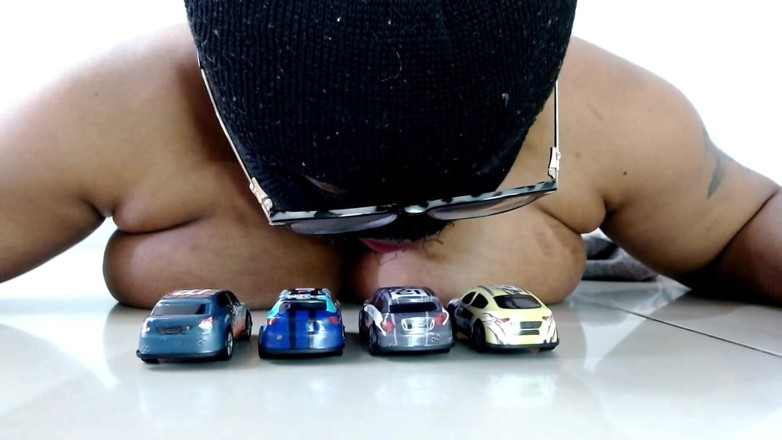 Maeling: Nascar course, baise et écrasement des seins