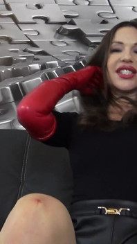 Pov fetish sarung tangan Sempurnaa dewi