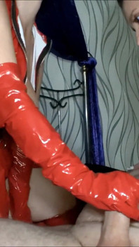 2 Latex Sluts and the Big Fuck Spanking!
