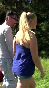 The Hot Picnic Fuck and Almost Caught Doing It