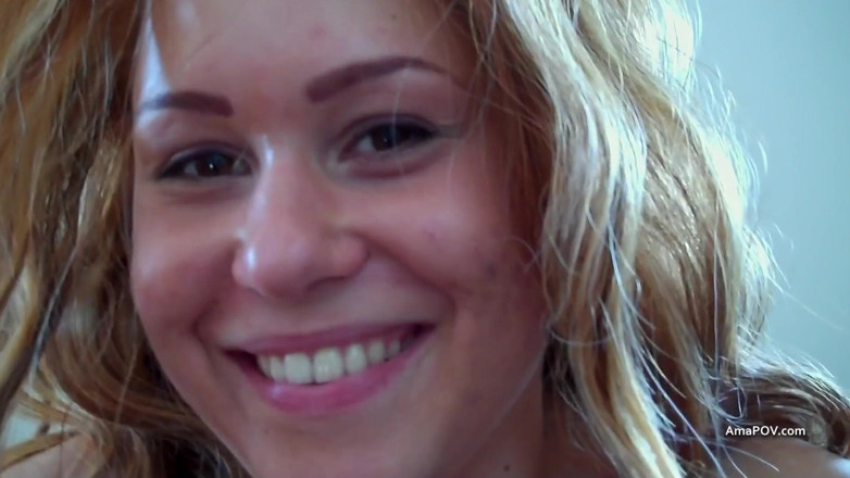 AmaPOV: Feeling Jenny's soft tits and pussy before a big cumshot...