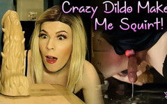 Jessica Bloom: Bláznivé špičaté dildo mě nutí stříkat hands free anální orgasmus s...