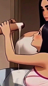Die stieftochter der koreanischen MILf kommt immer rein