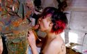 Full porn collection: Chuda punkowa nastolatka Zoe z rudymi włosami ostro zerżnięta przez żołnierzy