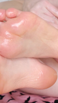 近距离精油按摩