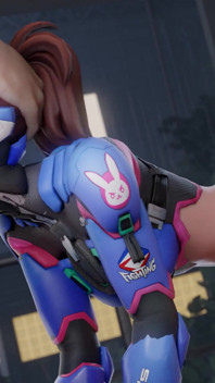 Sexy D.va vraagt om condoom te gebruiken voor grote lul en intense wilde cowgirl harde neukpartij - 3D Overwatch-animatie
