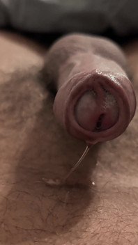 Můj Neobřezaný Penis Kapající Touhou