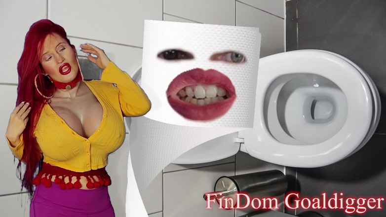 FinDom Goaldigger: Trasformazione in carta igienica