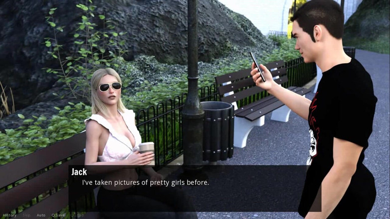 Dirty GamesXxX: Ein mann für alle: sexy blondine im park - ep. 31