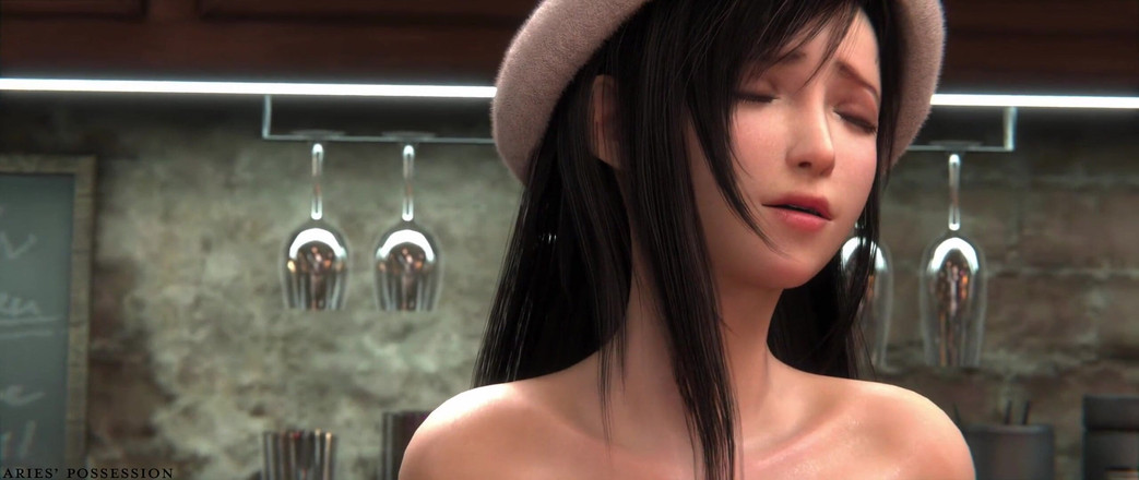 PixelAftDark: Tifa &amp; Cloud: Holiday Oral Sex