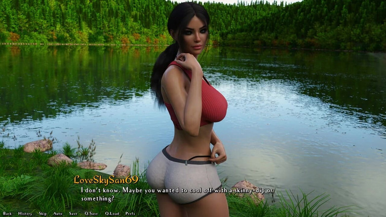 LoveSkySan69Real: Fiind un Dik 0.7.0 Partea 212 Costum de baie Babe Jill Godness...