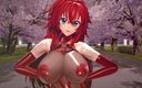 Mmd anime girls: Video tarian seksi gadis anime mmd r-18 151