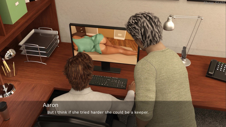 Porny Games: Project hot wife - Hot time at work (72)