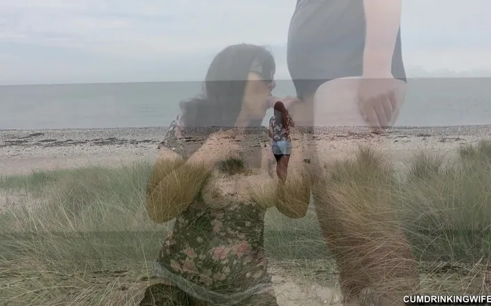 Cumdrinking Wife: Massive Creampie Gangbang on the Beach - Final Episode