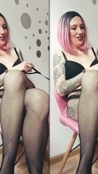 Lady Angela Joi dengan usikan dan penafikan MILF Dominatrix Joi