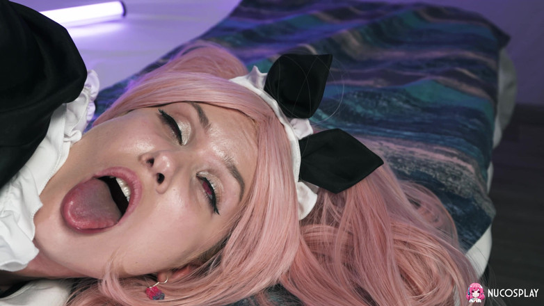 Nu Cosplay: Una Fairy é uma empregada rabuda que adora pau