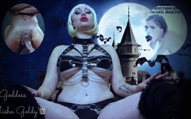 Goddess Misha Goldy: Crescente la tua dipendenza da bbc! Sei dipendente dal succhiare...