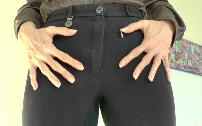Lady Victoria Valente: Kissing and Sniffing Riding Pants Ass, Beautiful Hands, JOI, POV...