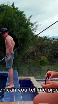 Colombian Teen Fucks Her Husband's Work While Not at Home, Outdoor Sex! Daniela Andrea and Pipeboy