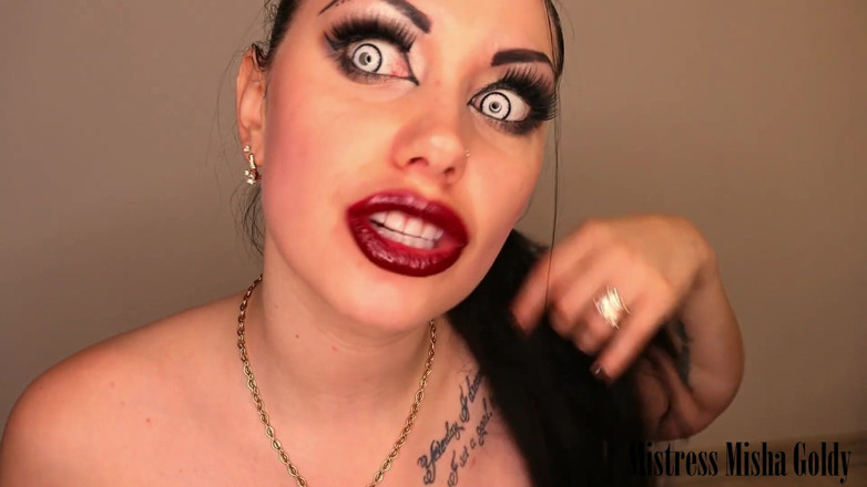 Goddess Misha Goldy: Tour zu meinem Bauch! Fetisch verschlingen! Endoskopie! Sehen Sie, wo...