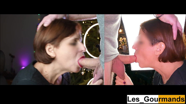 Les Gourmands: 4K - LA MILF con il rossetto in primo piano la...