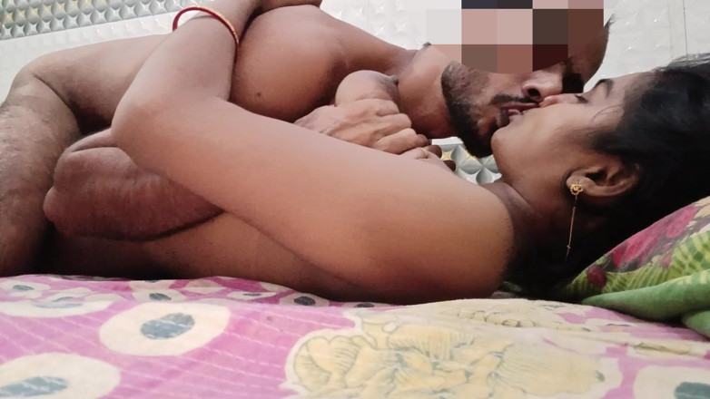 LateralChain349: Hot Indian Wife Gets Fucked in Missionary with Intense Kissing -...