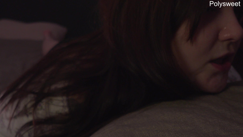 Polly Sweet: Sempadannya kabur - rimming dan bukkake dengan air liur