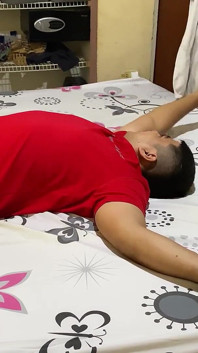 Hot Stepmom Wants Massage and Sex with Stepson