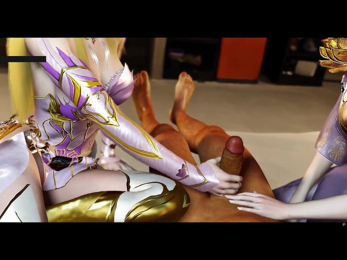 Soiyu Hentai: Virtuelle göttin des endlosen verlangens glow - hentai mit 3D-animation