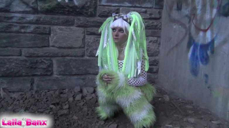 Laila Banx: Cyber Goth Bitch Nasty Used