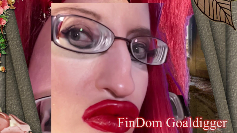 FinDom Goaldigger: Trasformazione di enorme occhiali da occhio
